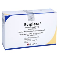 Eviplera 200 mg/25 mg/245 mg