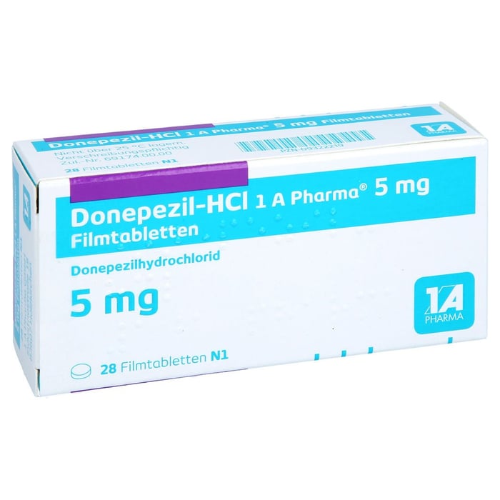 Donepezil-HCl 1A Pharma 5mg