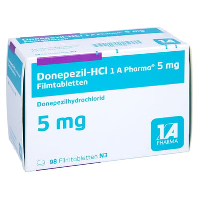 Donepezil-HCl 1A Pharma 5 mg
