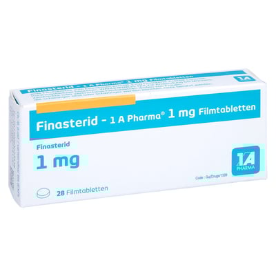 Finasterid - 1 A Pharma 1 mg Filmtabletten