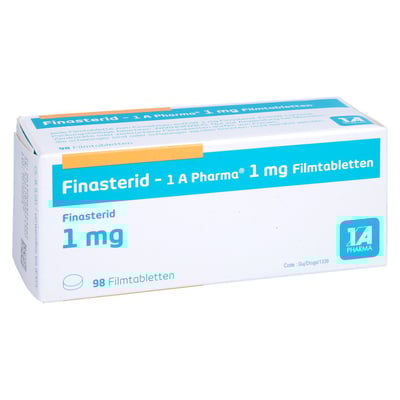 Finasterid - 1 A Pharma 1 mg Filmtabletten