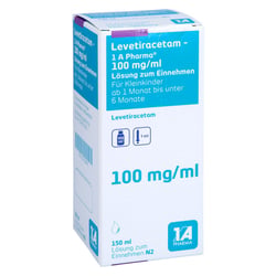 Levetiracetam-1A Pharma 100 mg/ml 1 ml Dosierspritze