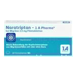 Naratriptan-1A Pharma bei Migräne 2,5 mg