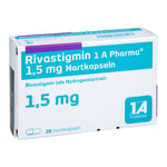 Rivastigmin-1A Pharma 1,5 mg Produktbild 1