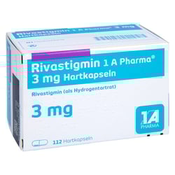 Rivastigmin 1 A Pharma 3.0 mg Hartkapseln