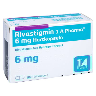 Rivastigmin 1 A Pharma 6.0 mg Hartkapseln