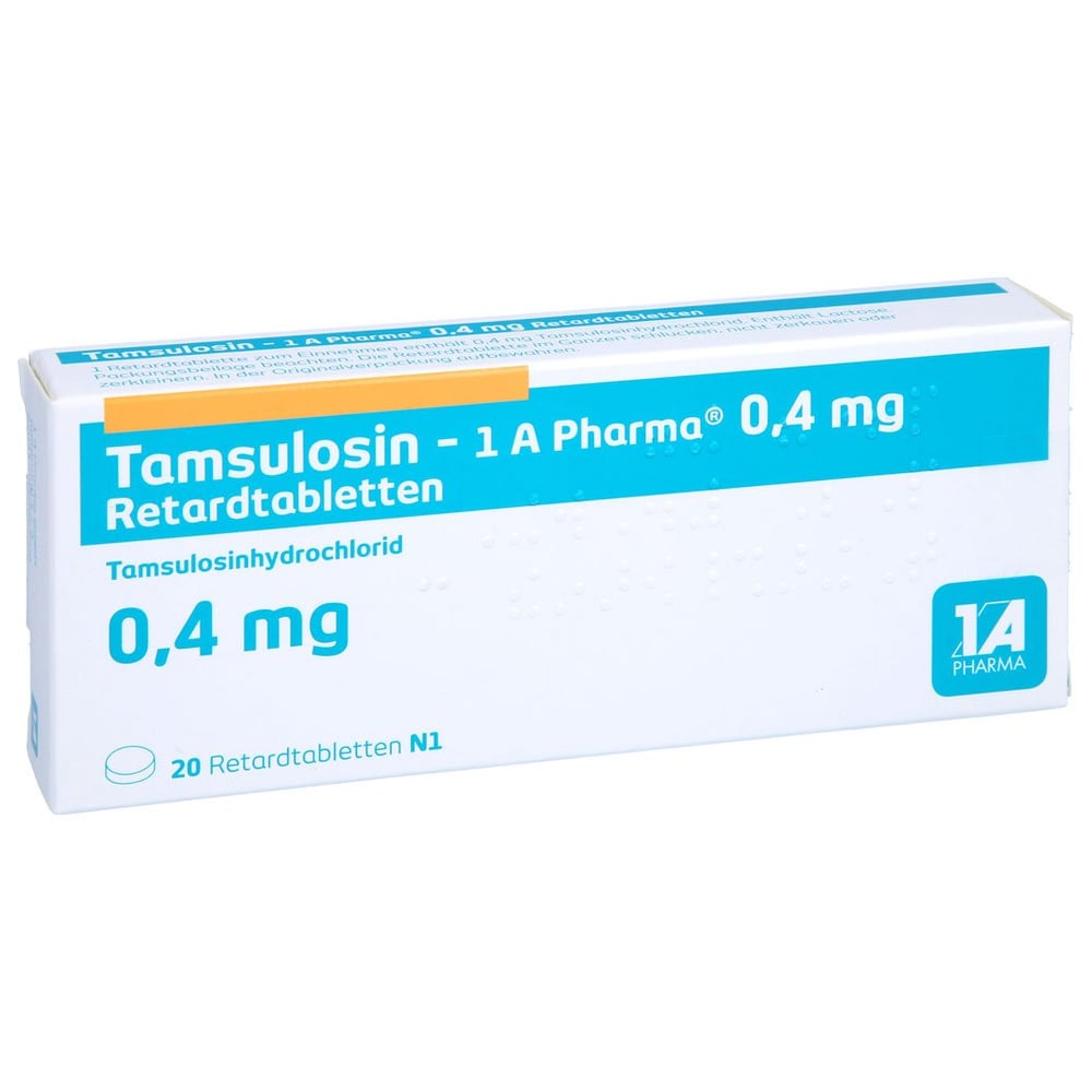 Tamsulosin - 1 A Pharma 0.4 mg Retardtabletten