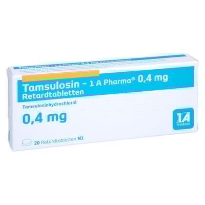 Tamsulosin - 1 A Pharma 0.4 mg Retardtabletten