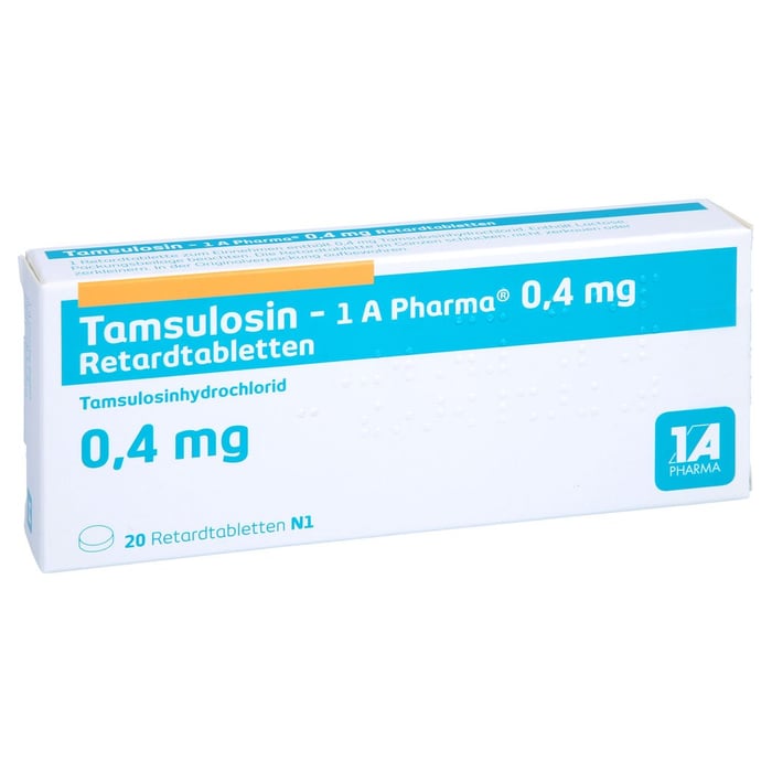 Tamsulosin - 1 A Pharma 0.4 mg Retardtabletten