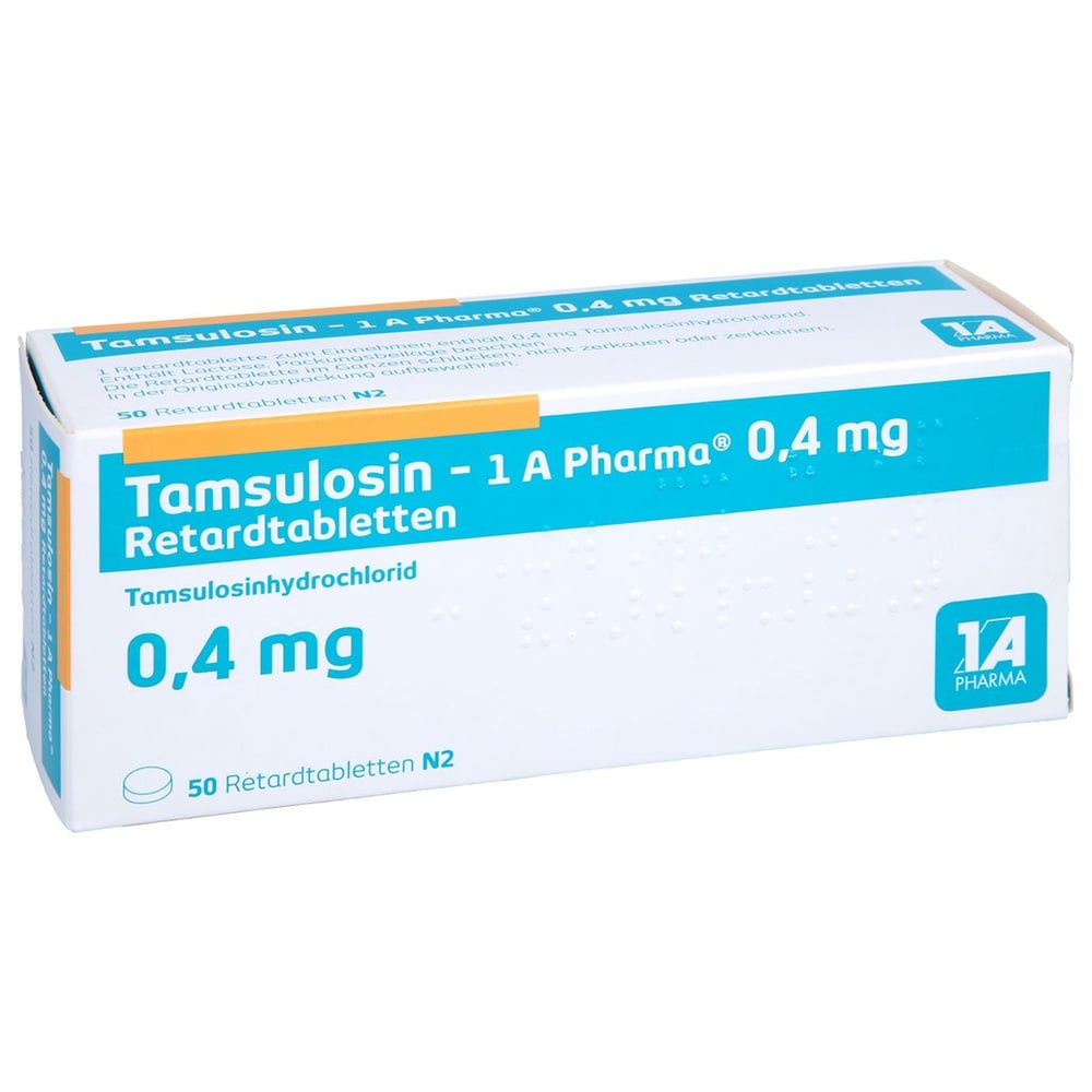 Tamsulosin - 1 A Pharma 0.4 mg Retardtabletten