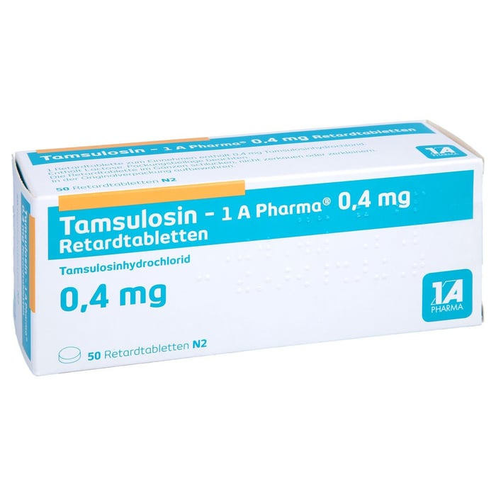 Tamsulosin - 1 A Pharma 0.4 mg Retardtabletten