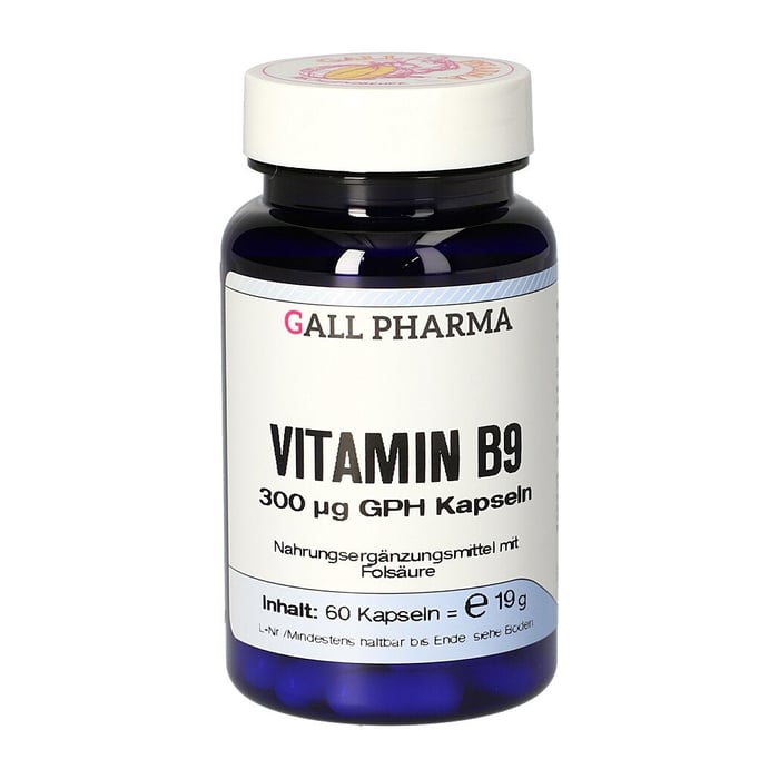 Vitamin B9 300ug Gph Kaps