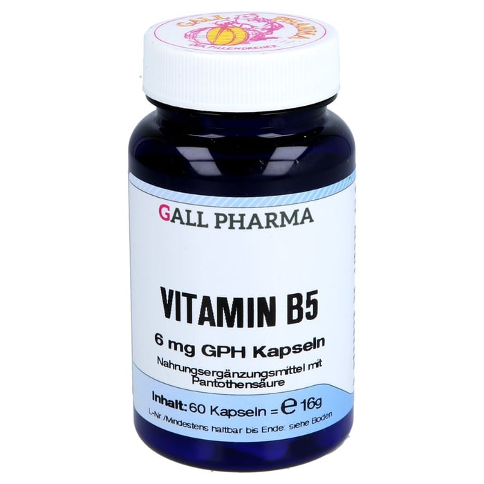 Vitamin B5 6 mg GPH Kapseln