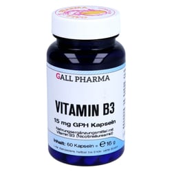 Vitamin B3 15 mg GPH Kapseln