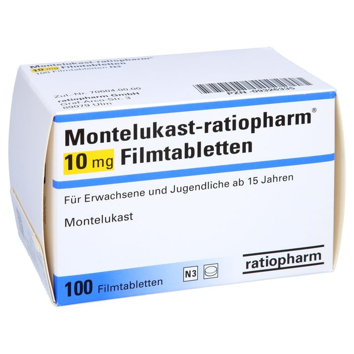 Montelukast-ratiopharm 10mg