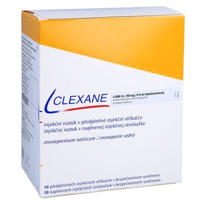 Clexane 4000 I.E. (40 mg)/0,4 ml Injektionslösung mit Sicherheitssystem
