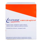 Clexane 6000 I.E. (60 mg)/0,6 ml Injektionslösung mit Sicherheitssystem Produktbild 2
