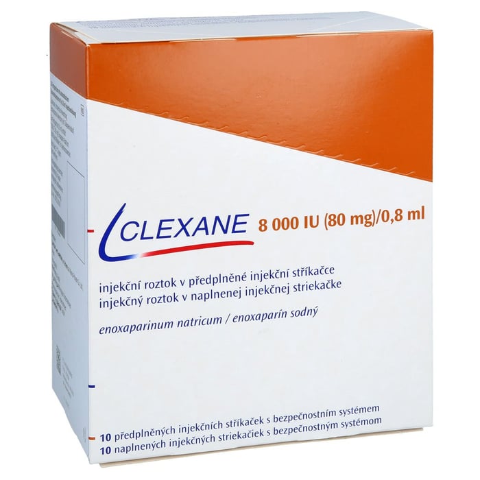 Clexane 8000 I.E. (80mg)/0,8ml Injektionslösung