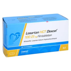 Losartan HCT Dexcel 100/25 mg