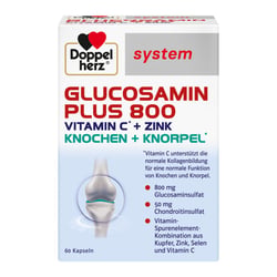 Doppelherz Glucosamin Plus 800 system Kapseln