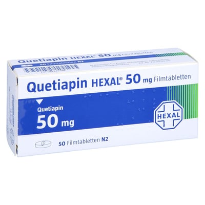 Quetiapin HEXAL 50 mg