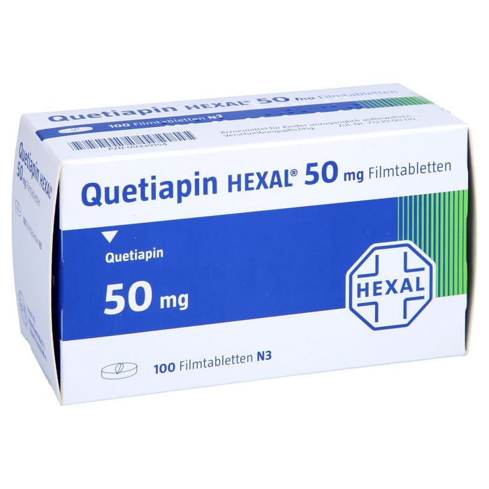 Quetiapin HEXAL 50mg