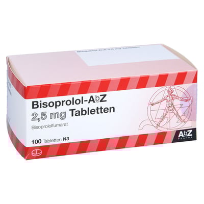 Bisoprolol-AbZ 2,5 mg
