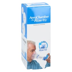 Aerochamber Maske ab 5 Jahre blau