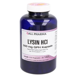 Lysin HCl 500 mg GPH Kapseln
