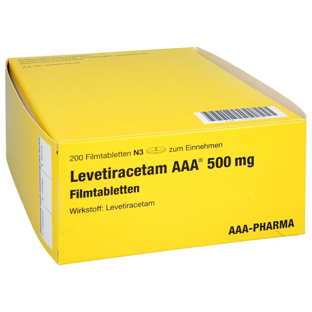 Levetiracetam AAA 500 mg