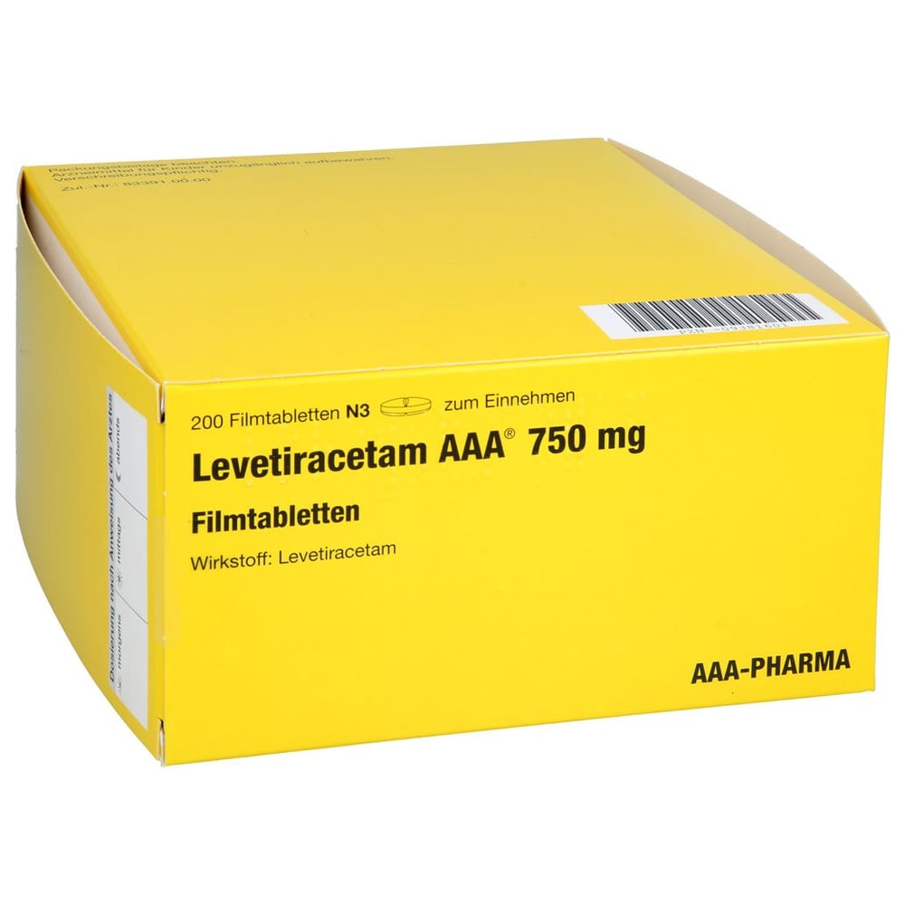 Levetiracetam AAA 750 mg
