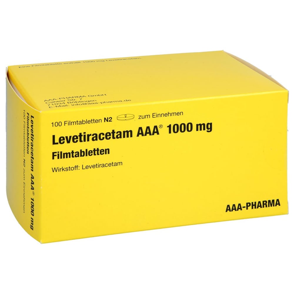 Levetiracetam AAA 1000 mg
