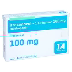Itraconazol - 1 A Pharma 100mg Hartkapseln