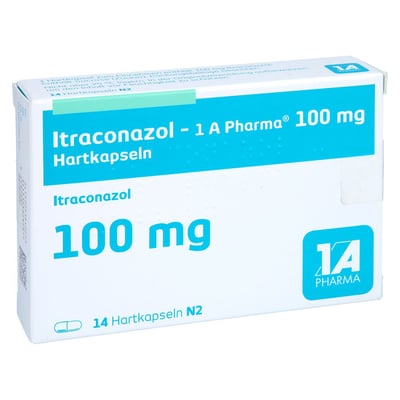 Itraconazol - 1 A Pharma 100mg Hartkapseln