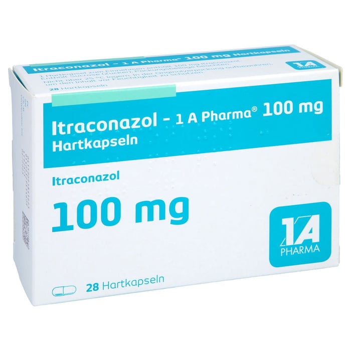 Itraconazol - 1 A Pharma 100 mg Hartkapseln