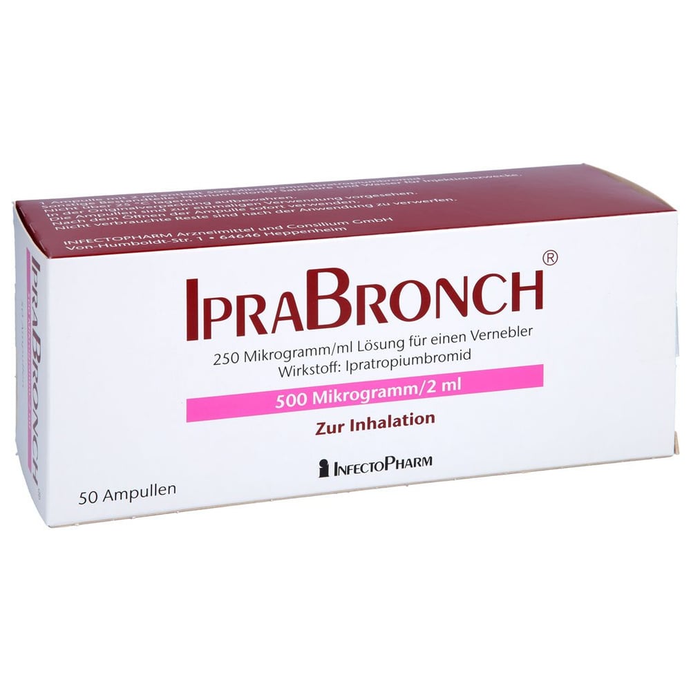 Iprabronch 250 Mikrogramm/ml 2ml Fertiginhalat