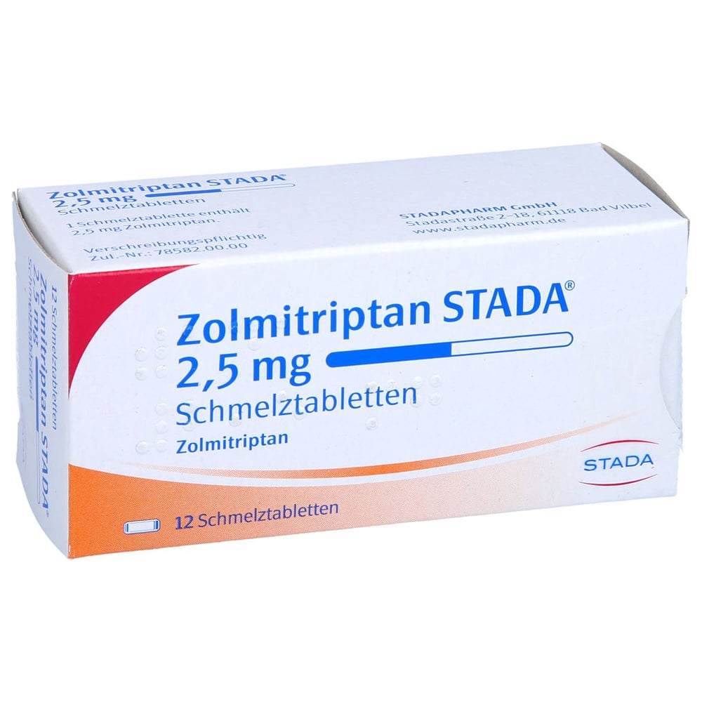 Zolmitriptan STADA 2,5 mg