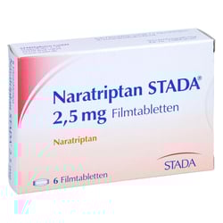 Naratriptan STADA 2,5 mg
