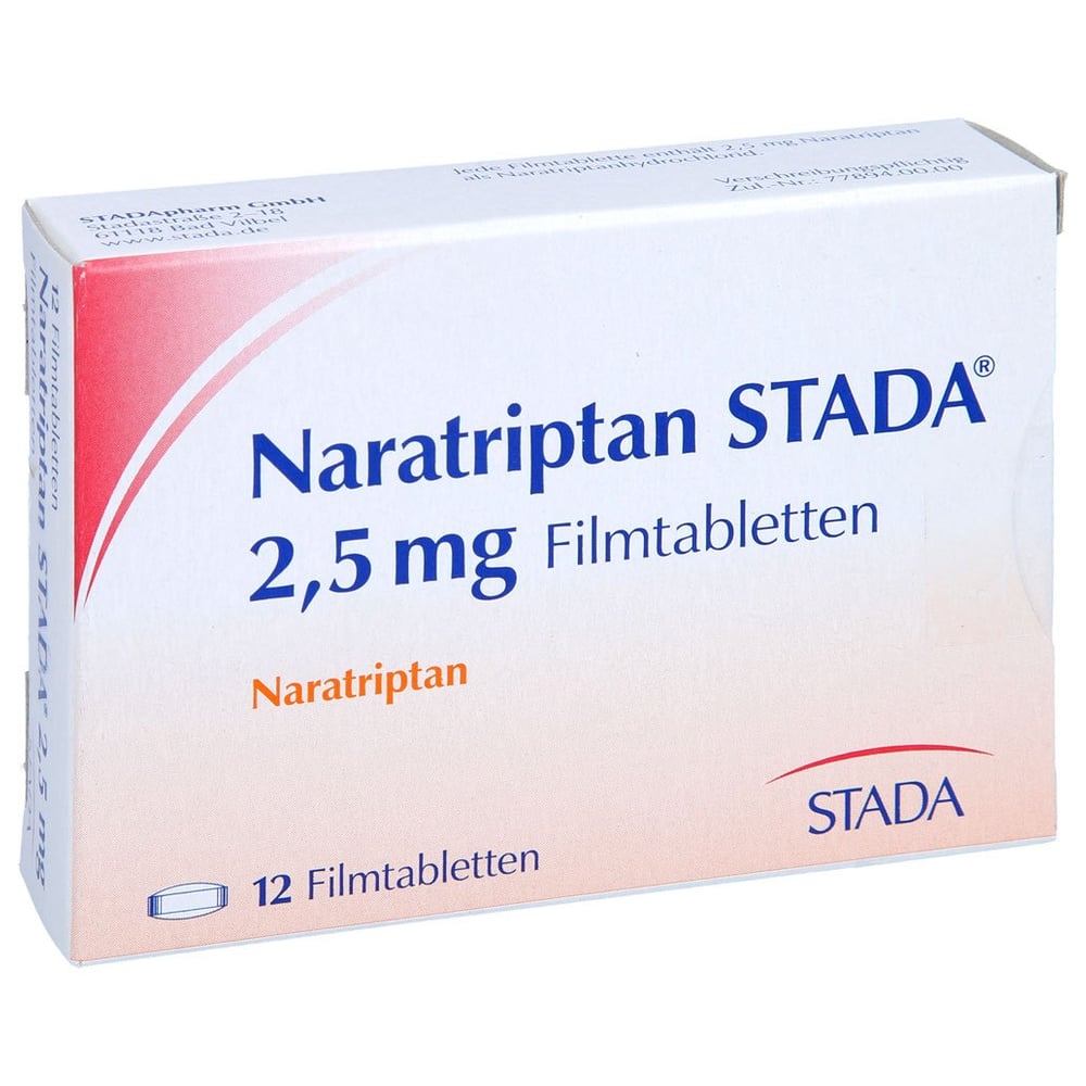 Naratriptan STADA 2,5 mg