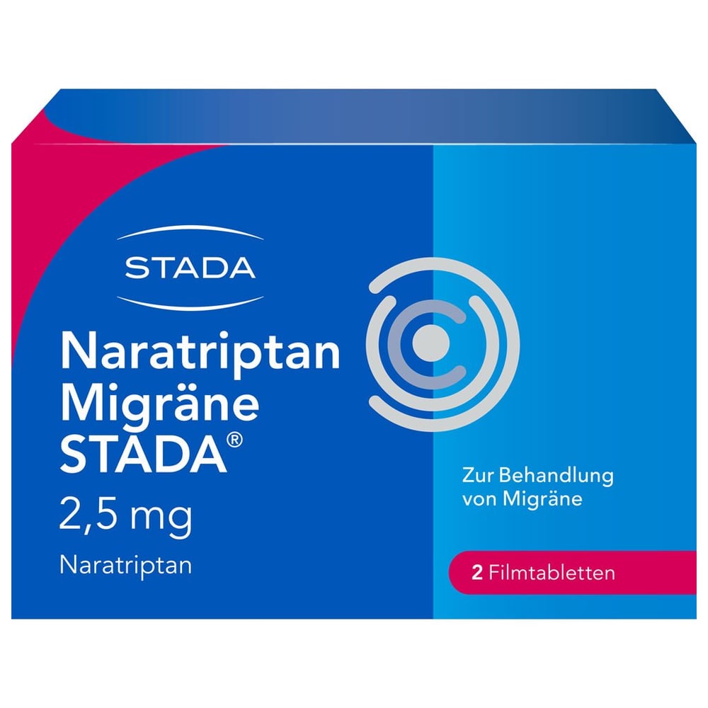 Naratriptan Migräne STADA 2,5 mg