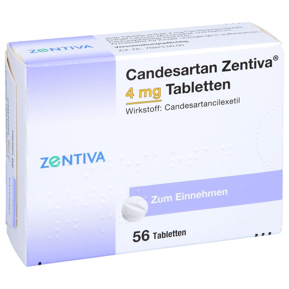 Candesartan Zentiva 4 mg