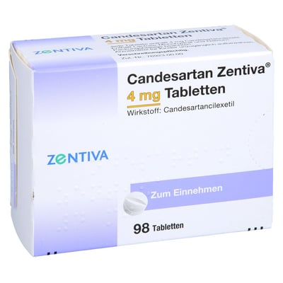 Candesartan Zentiva 4 mg