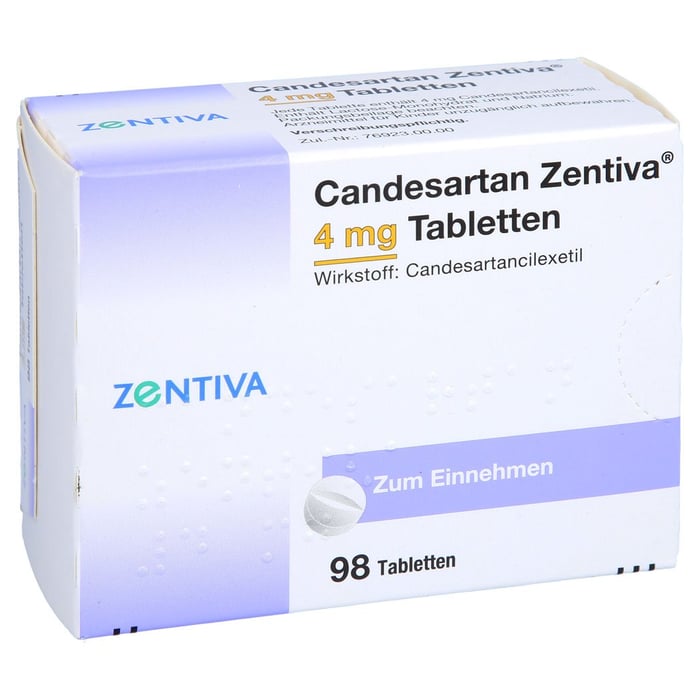 Candesartan Zentiva 4mg