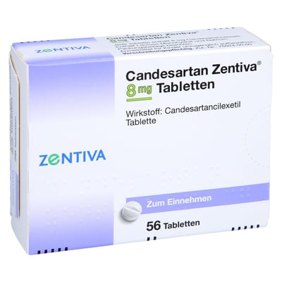 Candesartan Zentiva 8 mg