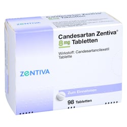 Candesartan Zentiva 8 mg