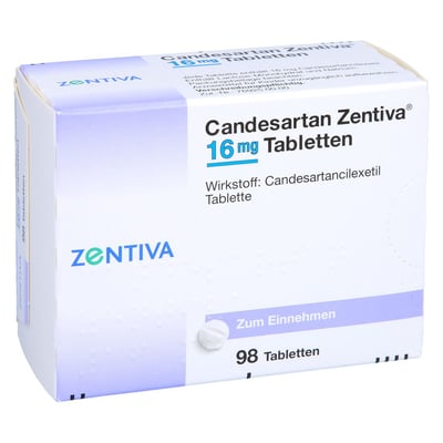 Candesartan Zentiva 16 mg