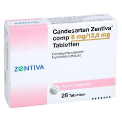 Candesartan Zentiva comp 8 mg/12,5 mg