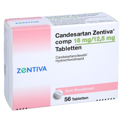 Candesartan Zentiva comp 16 mg/12,5 mg