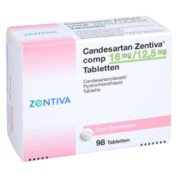 Candesartan Zentiva comp 16 mg/12,5 mg
