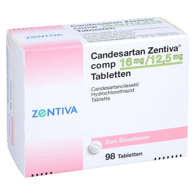 Candesartan Zentiva comp 16 mg/12,5 mg